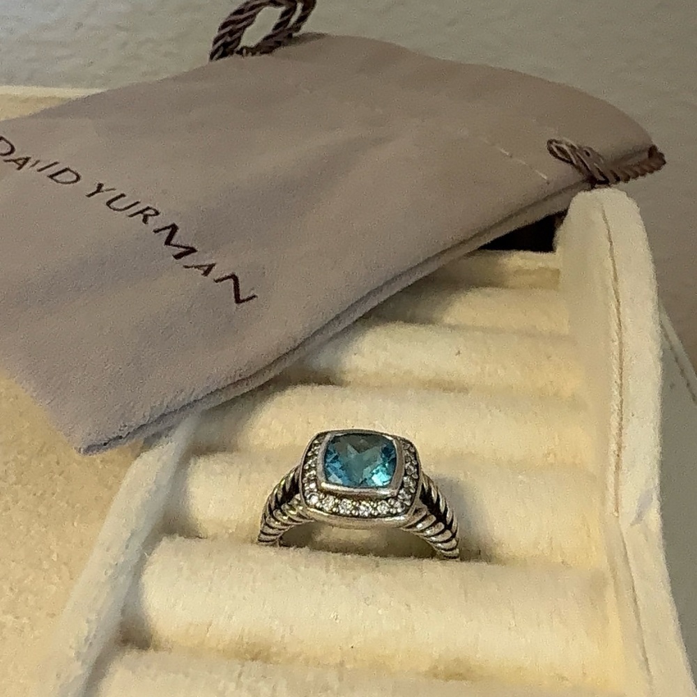 David Yurman Petite Albion Ring Size 6